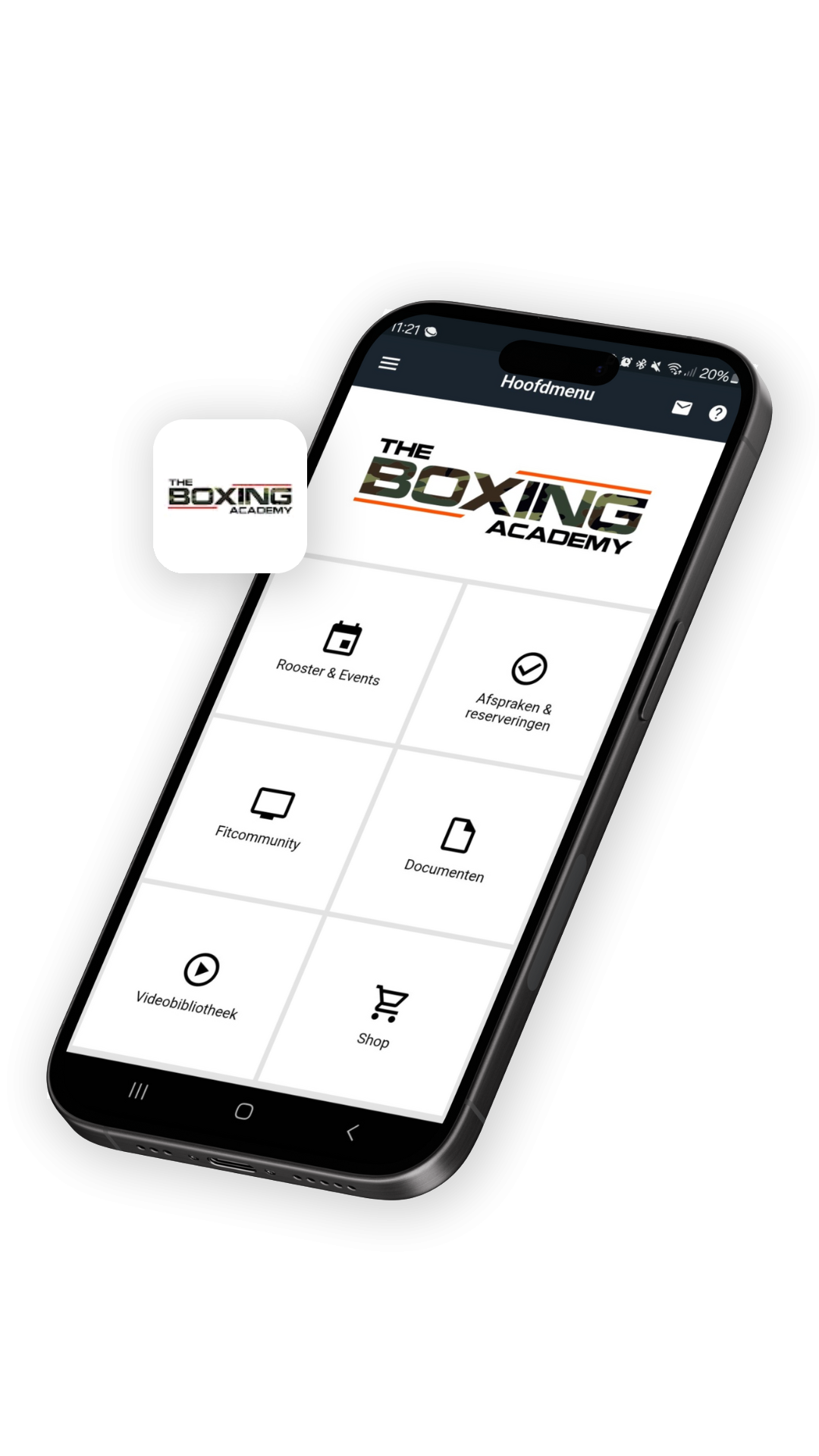 the-boxing-academy applicatie